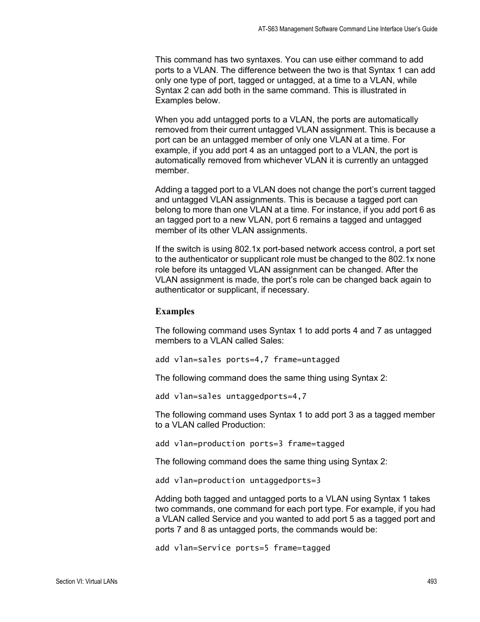 Allied Telesis AT-S63 User Manual | Page 493 / 726