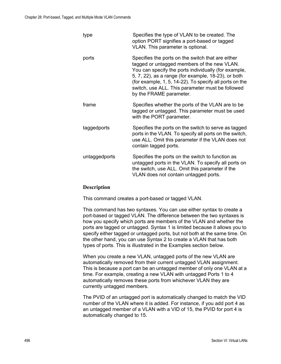 Allied Telesis AT-S63 User Manual | Page 496 / 726