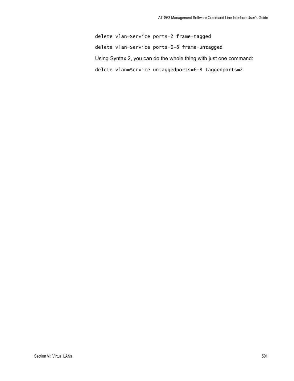 Allied Telesis AT-S63 User Manual | Page 501 / 726
