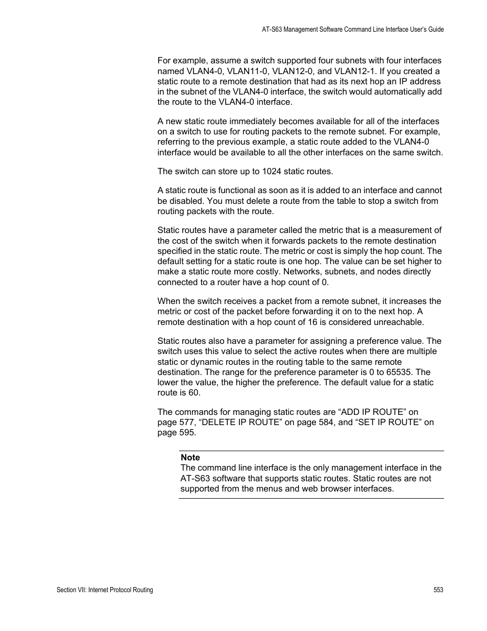 Allied Telesis AT-S63 User Manual | Page 553 / 726