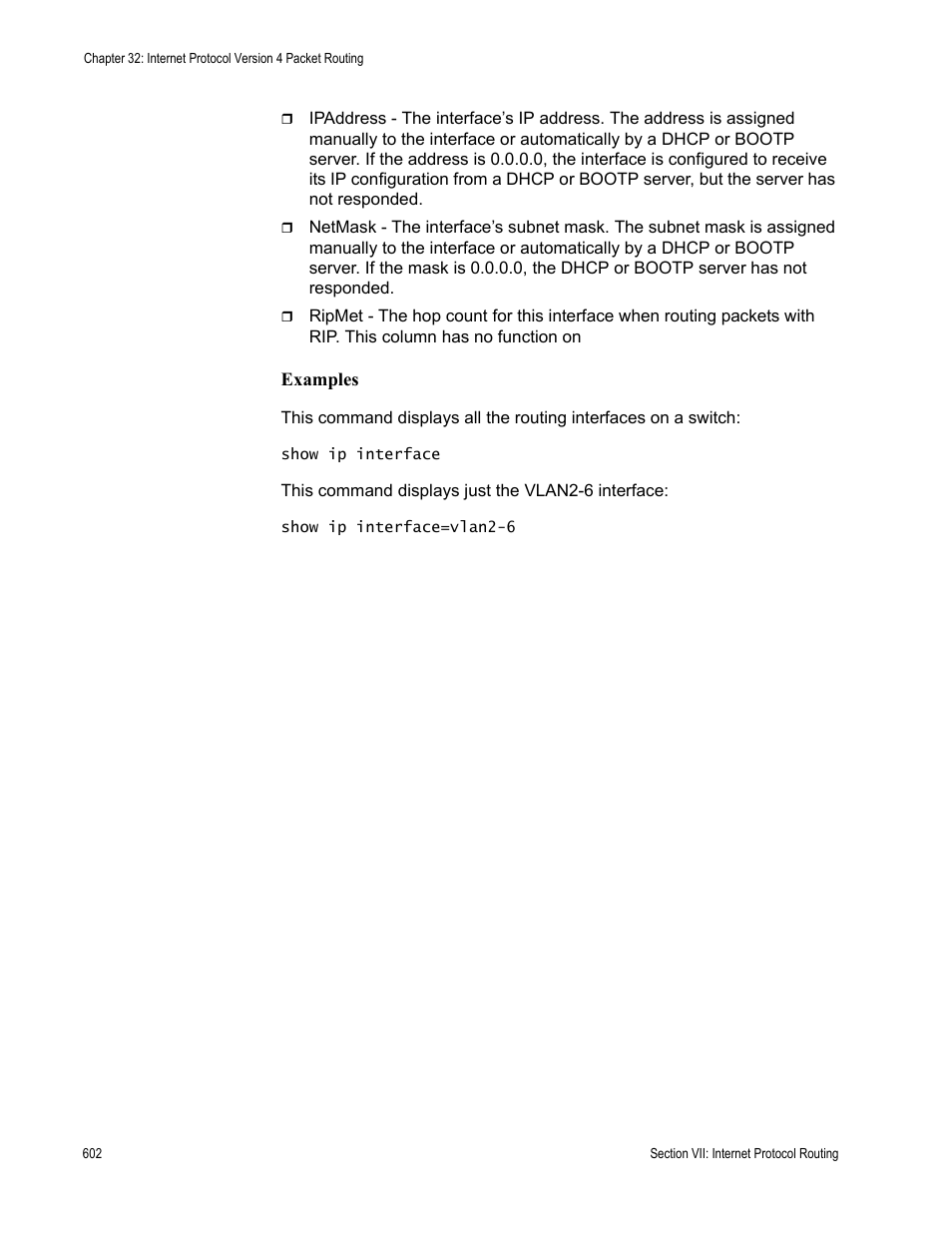 Allied Telesis AT-S63 User Manual | Page 602 / 726
