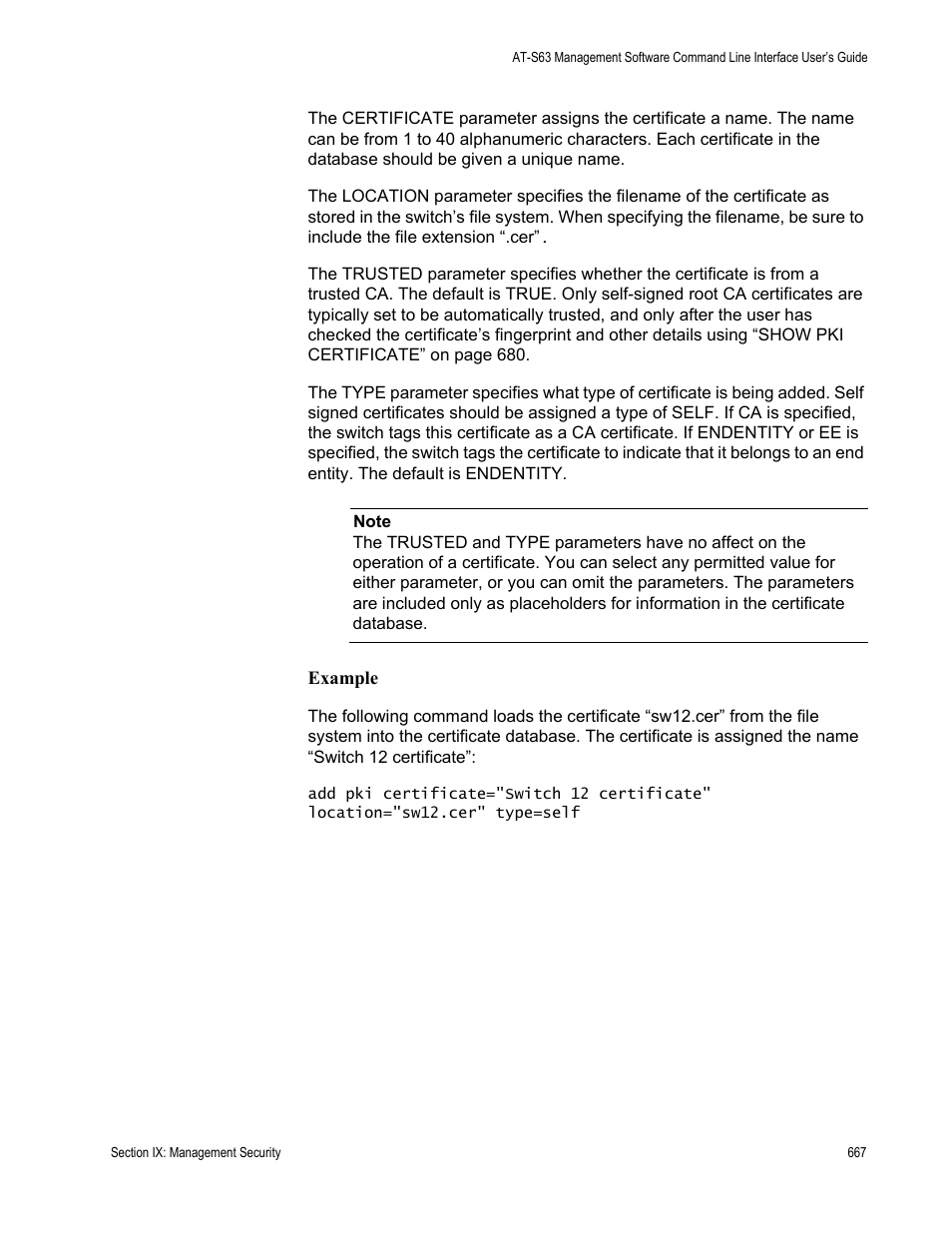 Allied Telesis AT-S63 User Manual | Page 667 / 726