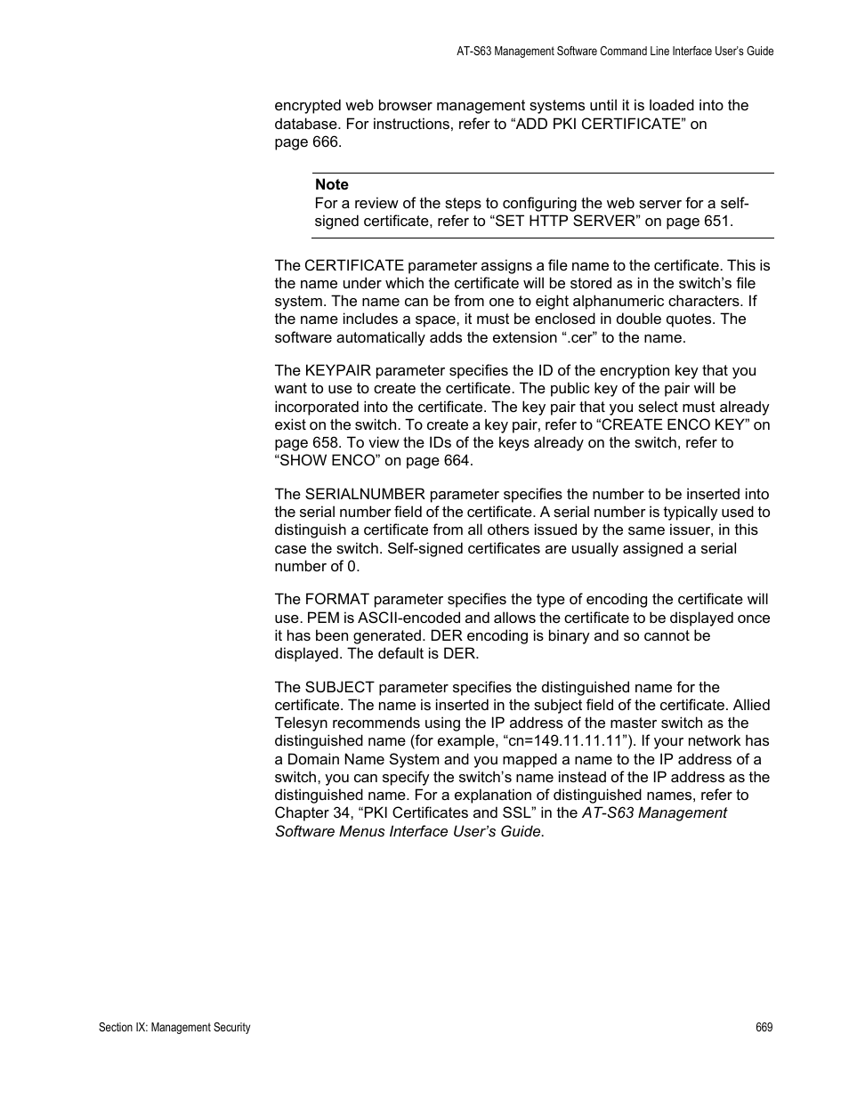 Allied Telesis AT-S63 User Manual | Page 669 / 726