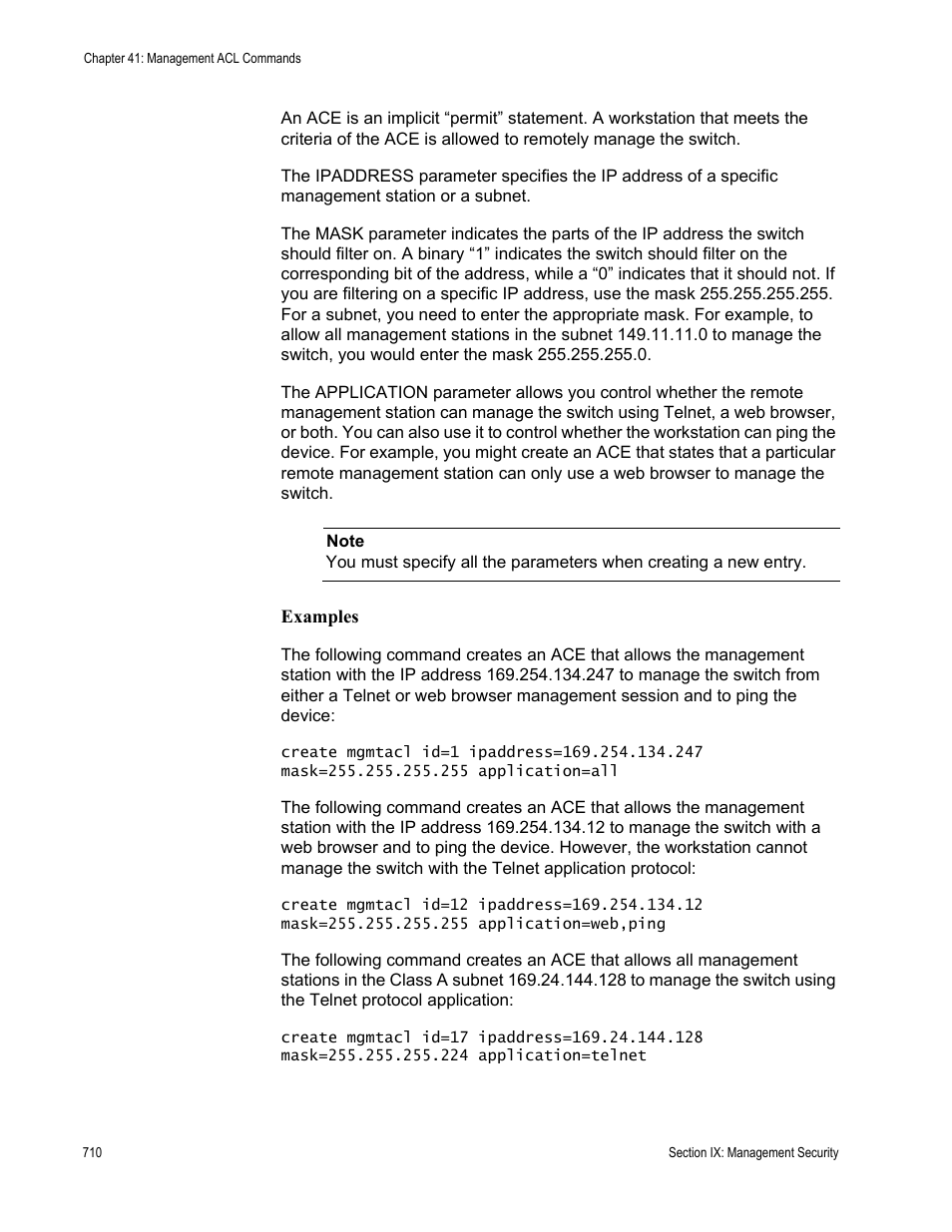 Allied Telesis AT-S63 User Manual | Page 710 / 726