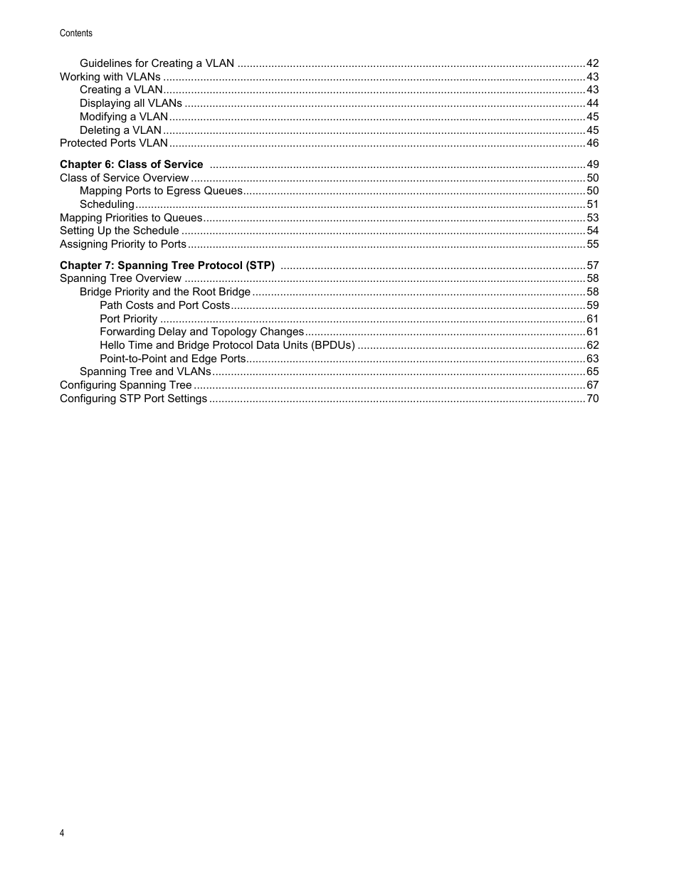 Allied Telesis AT-S82 User Manual | Page 4 / 72