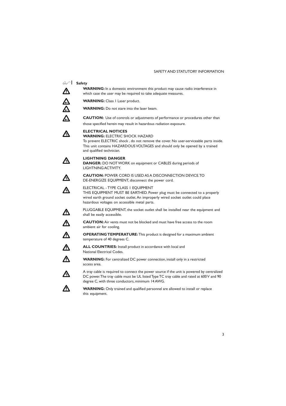 Allied Telesis AT-8800 SERIES User Manual | Page 3 / 22