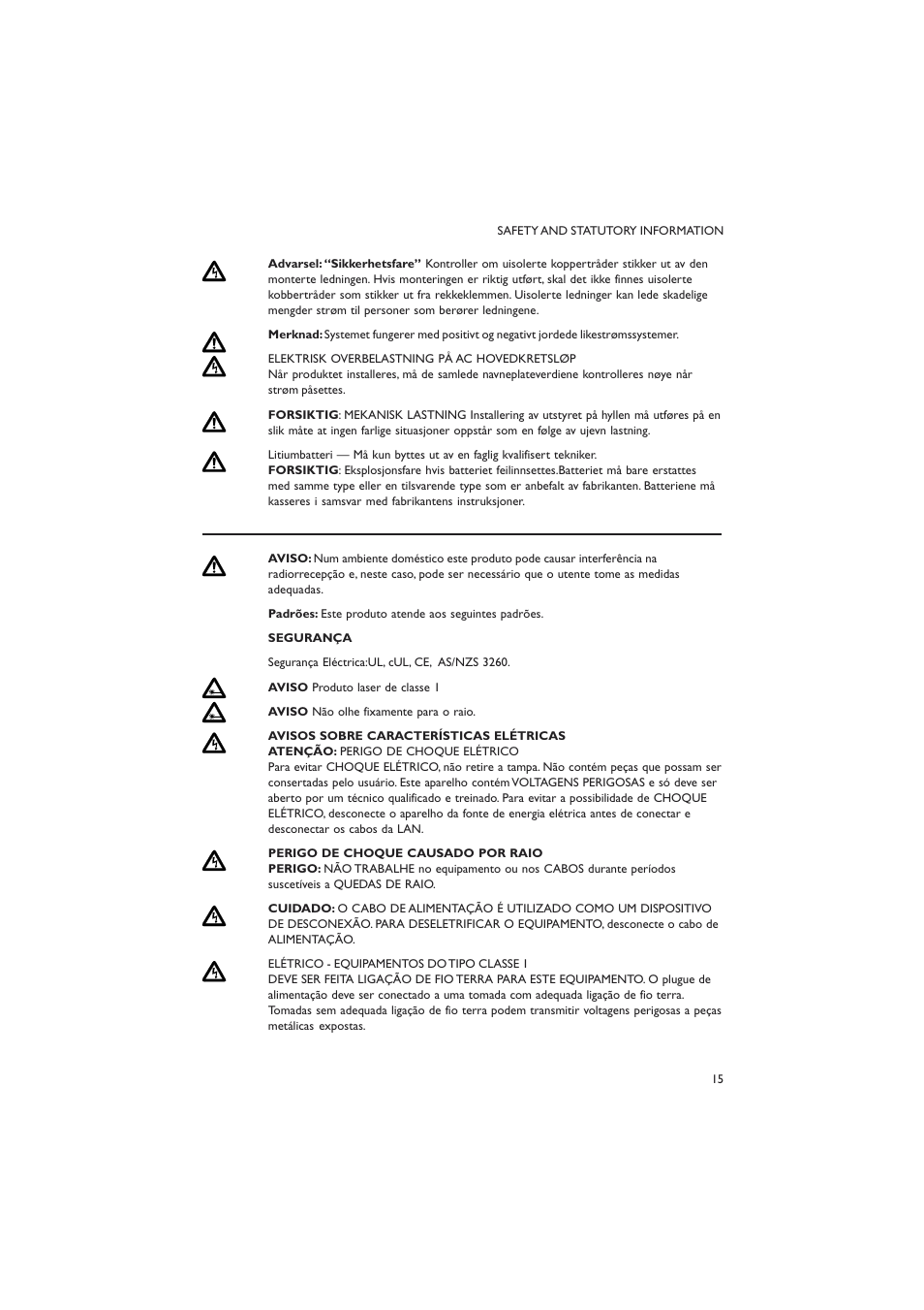 Allied Telesis AT-8700XL SERIES User Manual | Page 15 / 23