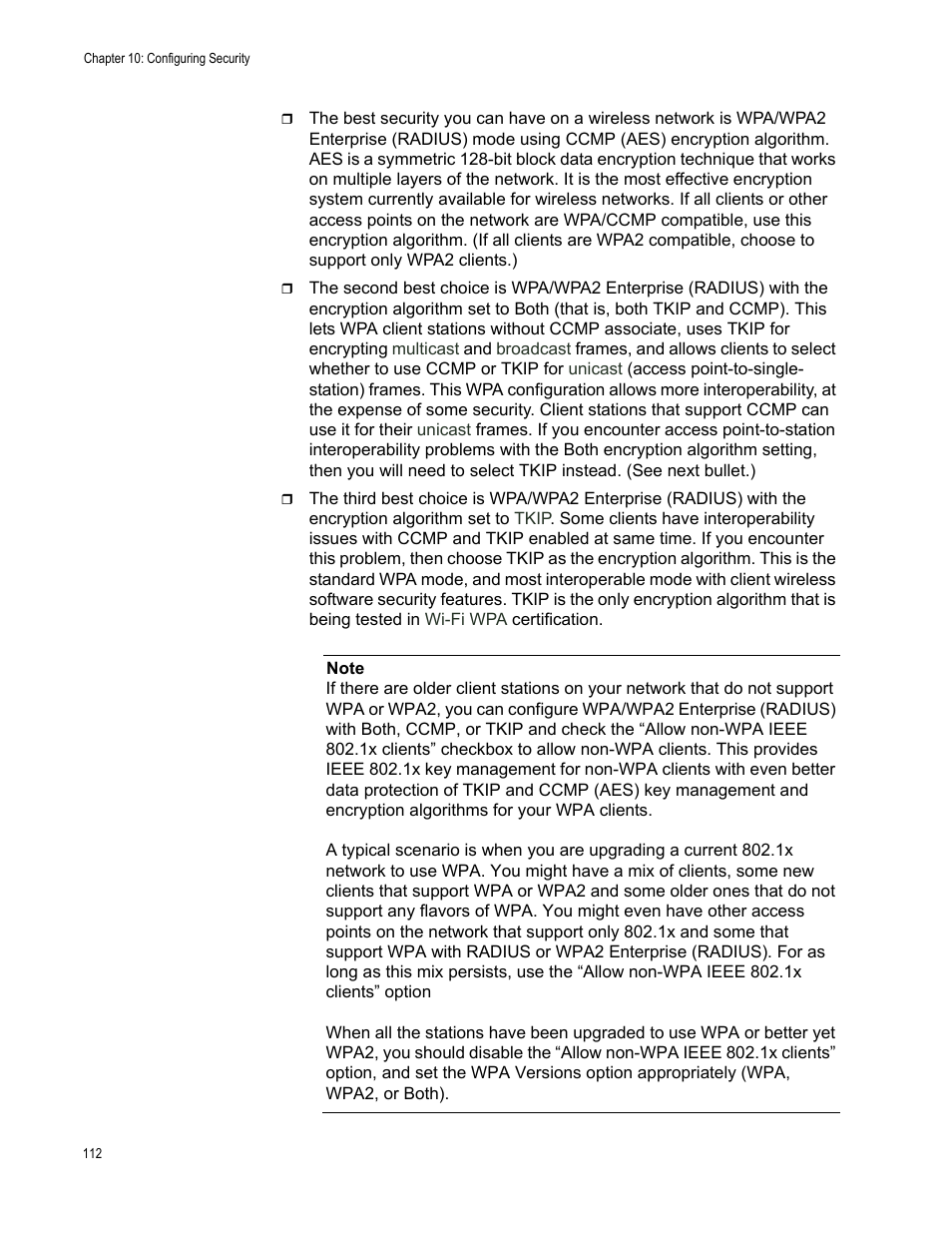 Allied Telesis AT-WA7400/NA User Manual | Page 112 / 362