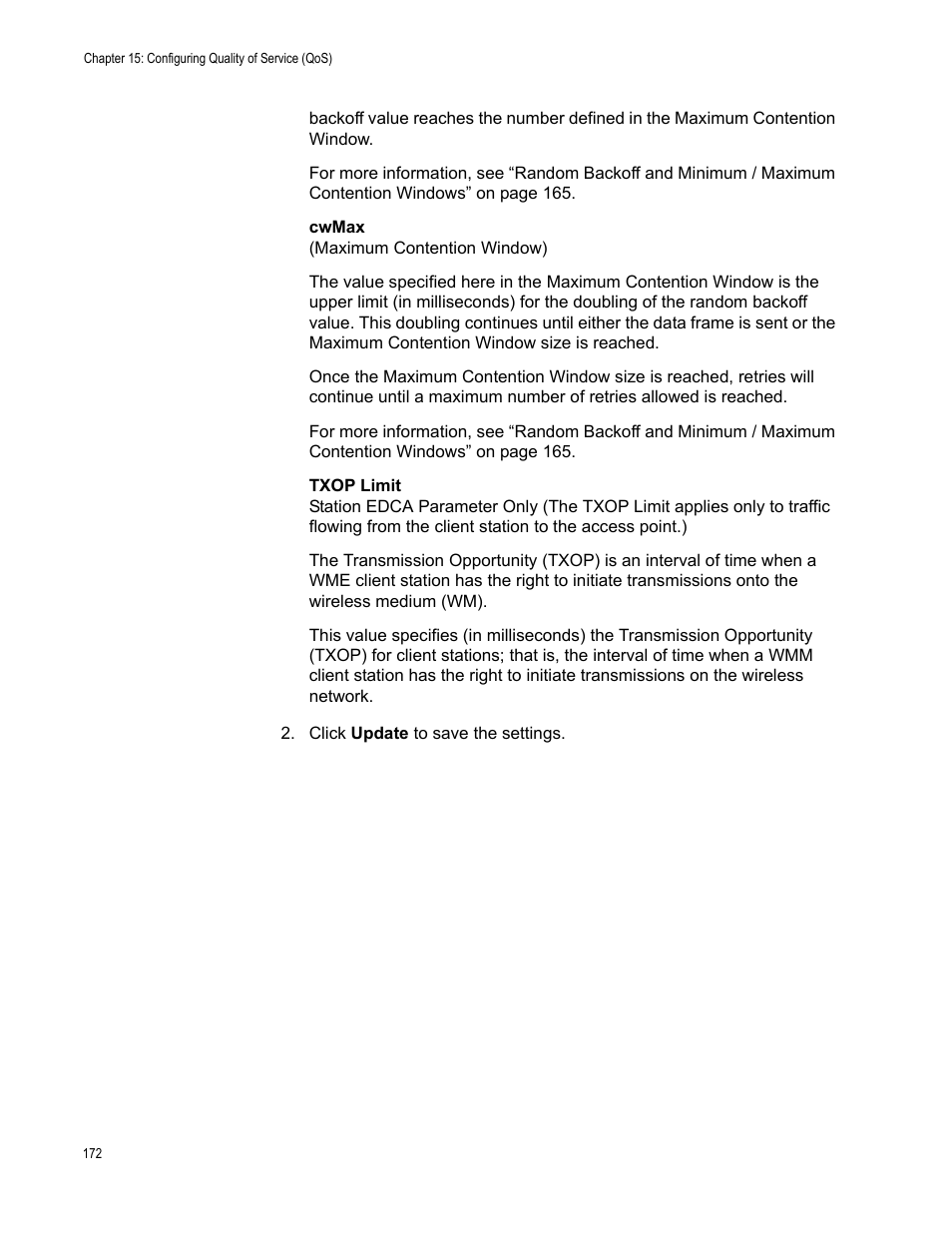 Allied Telesis AT-WA7400/NA User Manual | Page 172 / 362