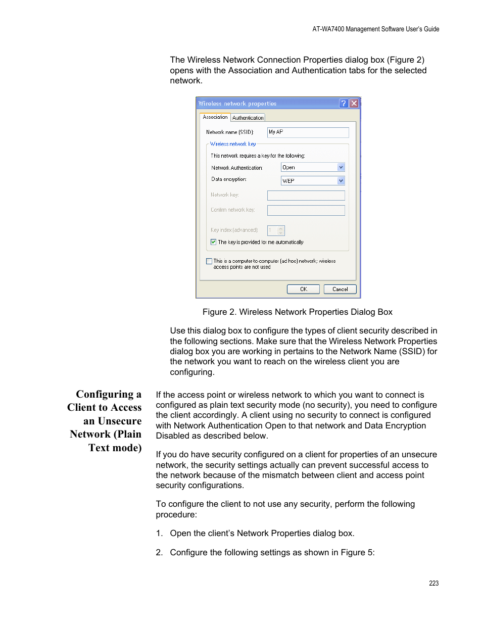 Allied Telesis AT-WA7400/NA User Manual | Page 223 / 362
