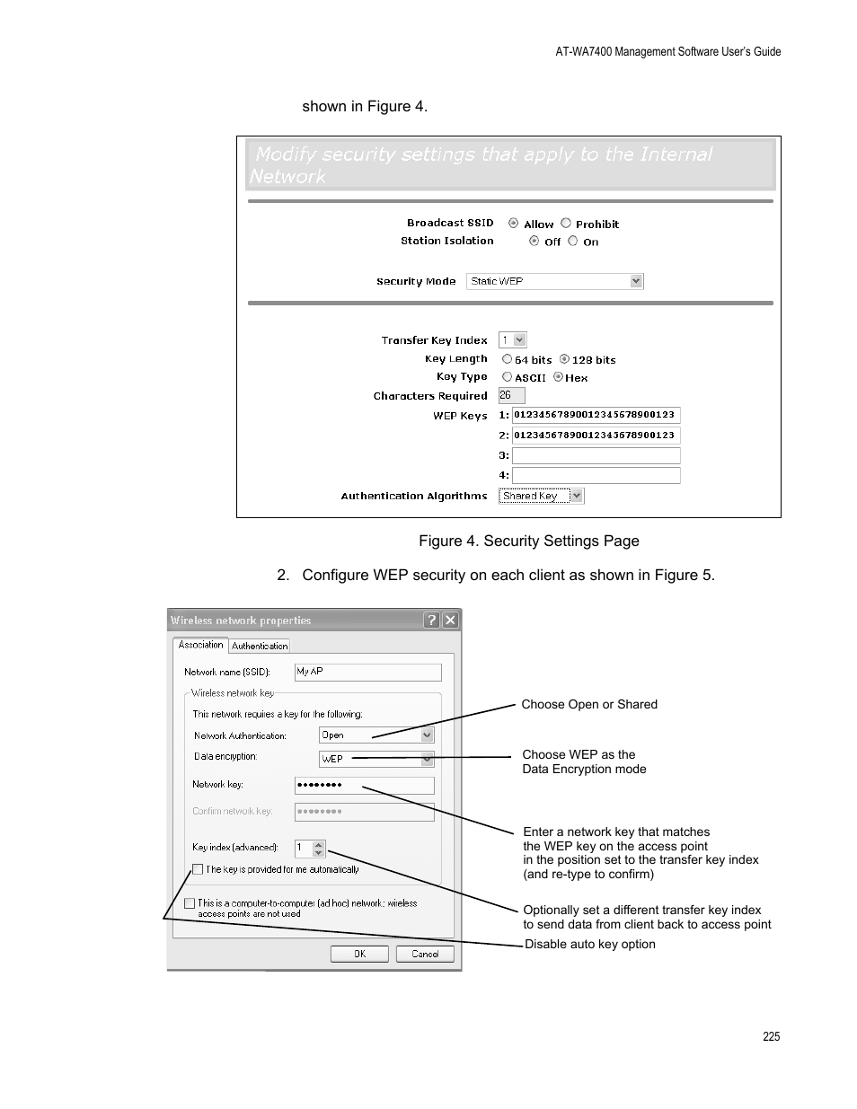Allied Telesis AT-WA7400/NA User Manual | Page 225 / 362