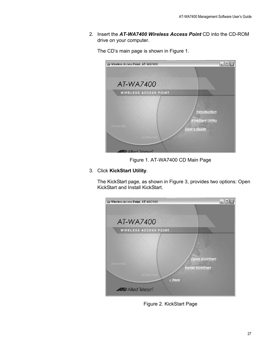 Allied Telesis AT-WA7400/NA User Manual | Page 27 / 362