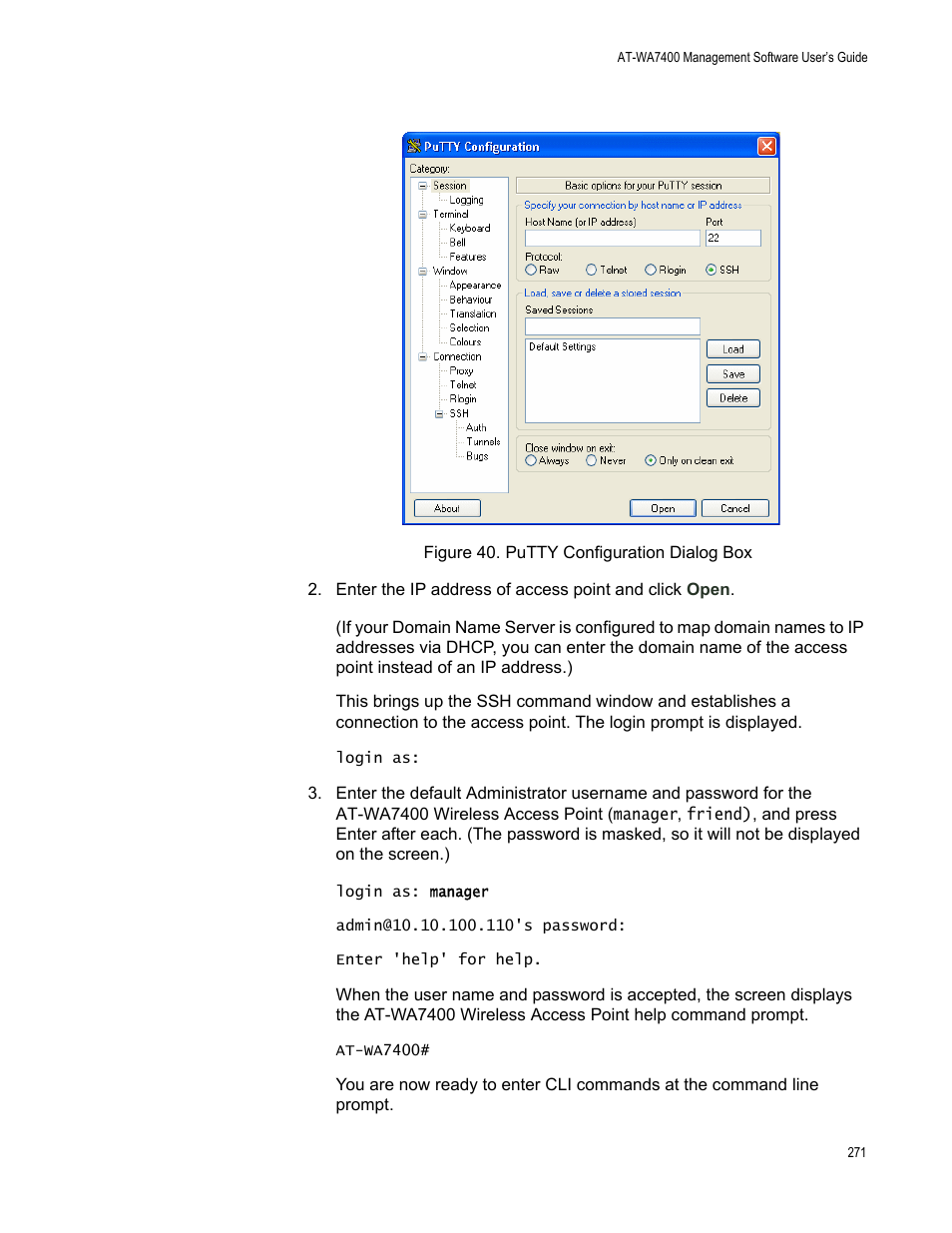 Allied Telesis AT-WA7400/NA User Manual | Page 271 / 362