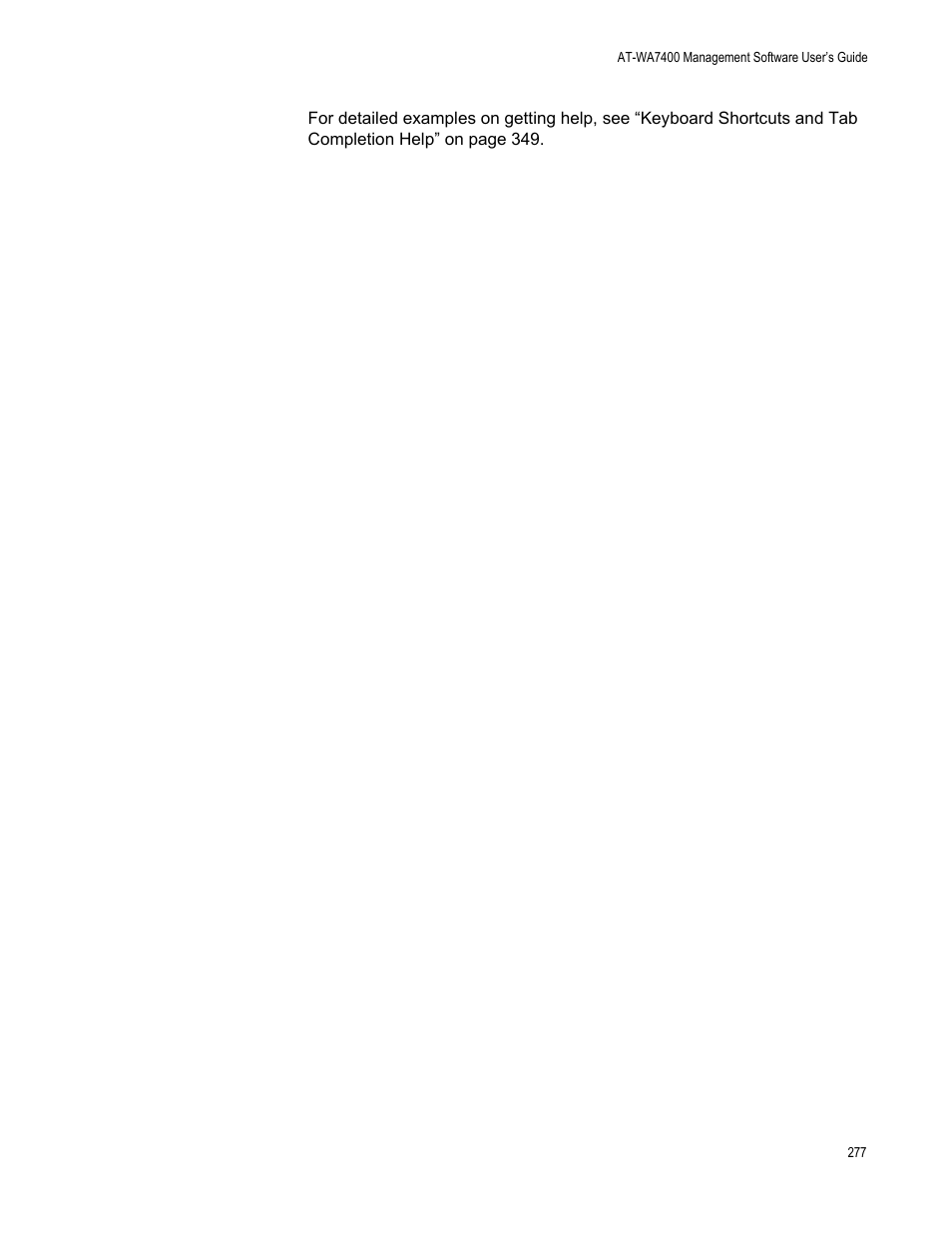 Allied Telesis AT-WA7400/NA User Manual | Page 277 / 362