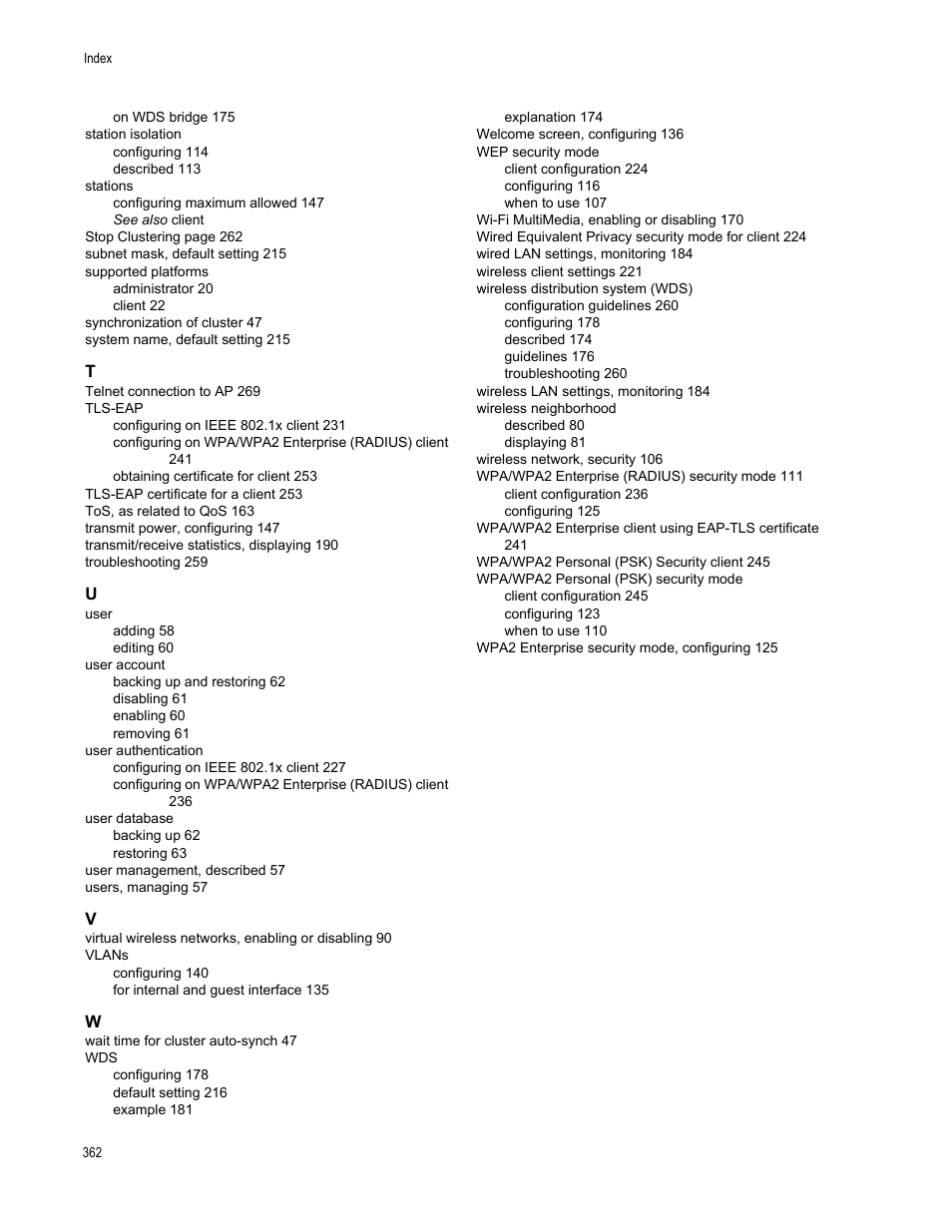 Allied Telesis AT-WA7400/NA User Manual | Page 362 / 362