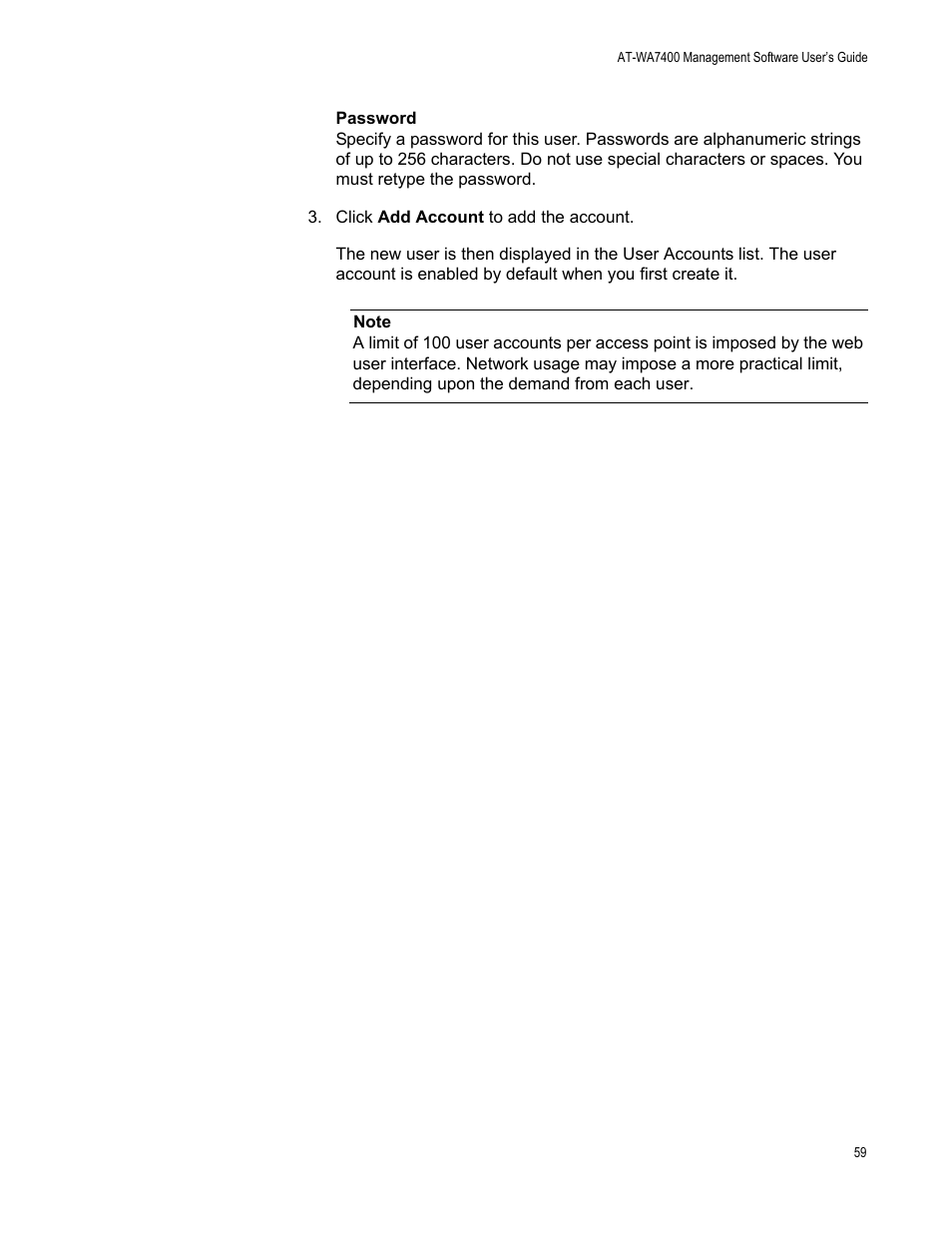 Allied Telesis AT-WA7400/NA User Manual | Page 59 / 362