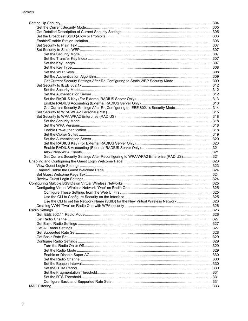 Allied Telesis AT-WA7400/NA User Manual | Page 8 / 362