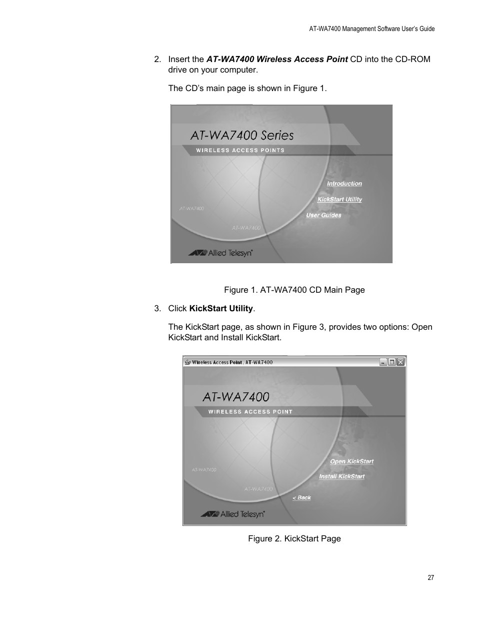Allied Telesis AT-WA7400/EU User Manual | Page 27 / 362