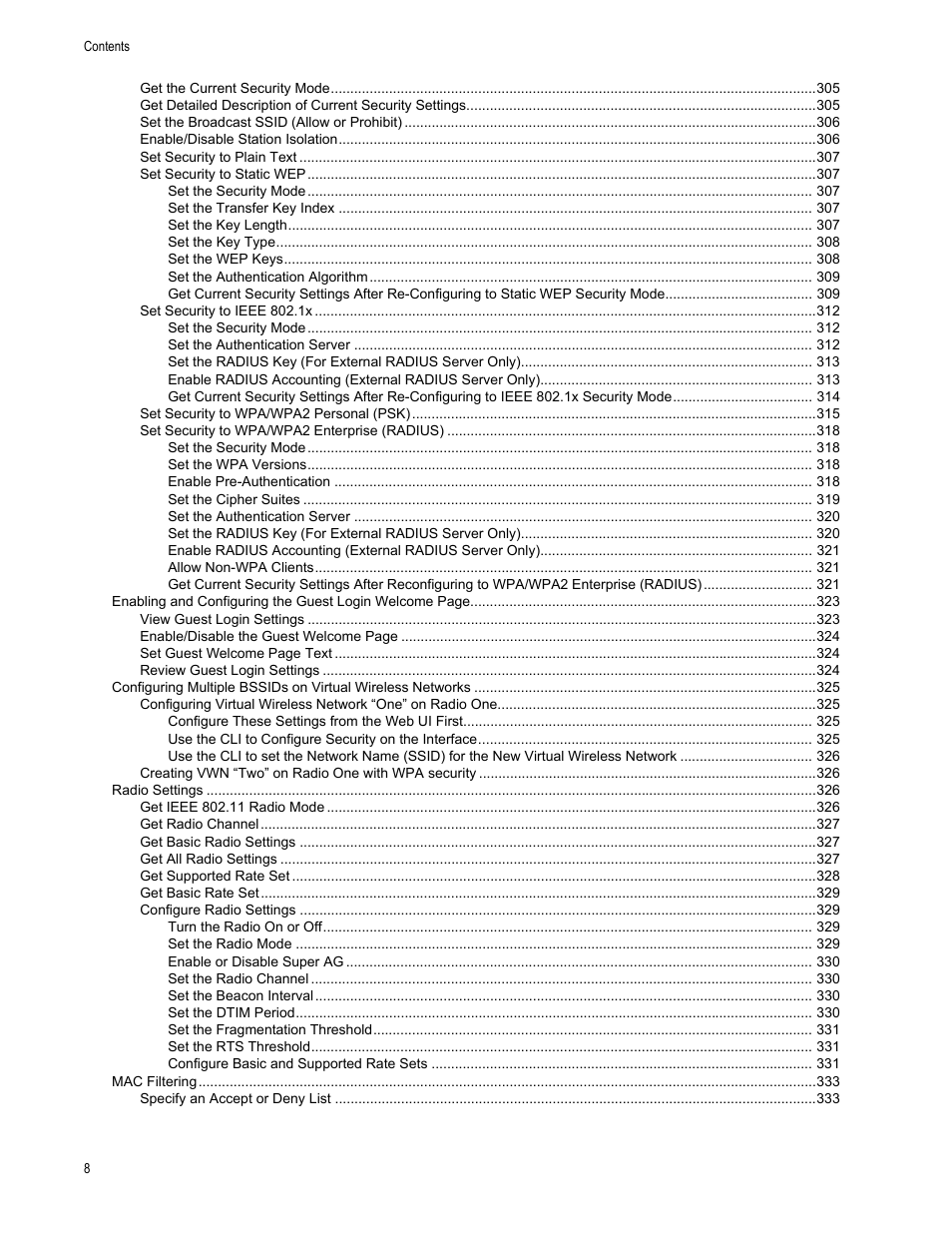Allied Telesis AT-WA7400/EU User Manual | Page 8 / 362