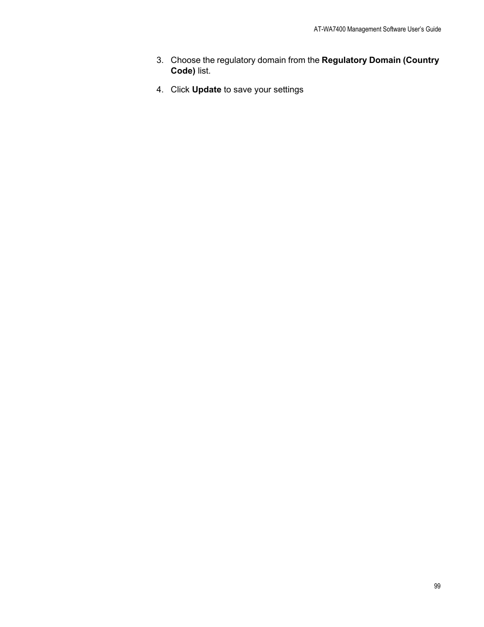 Allied Telesis AT-WA7400/EU User Manual | Page 99 / 362