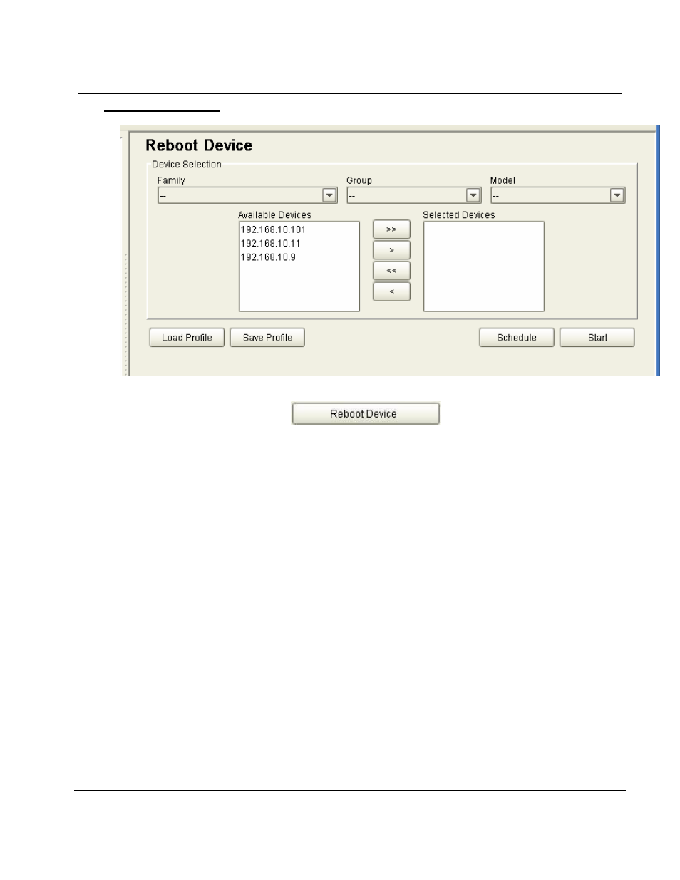 15 reboot device | Allied Telesis ALLIEDVIEW-UM 1.6 User Manual | Page 105 / 129