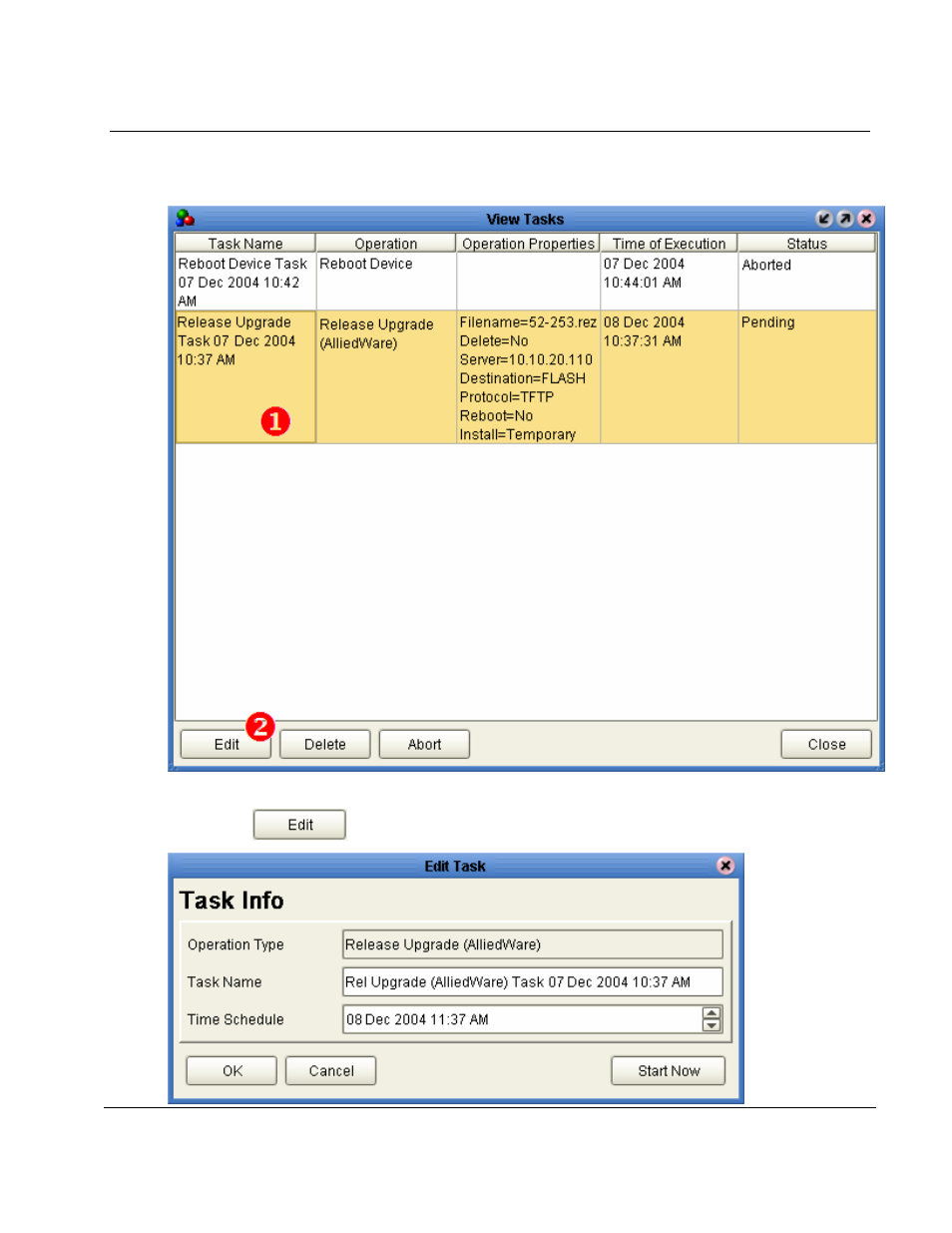 Allied Telesis ALLIEDVIEW-UM 1.6 User Manual | Page 116 / 129