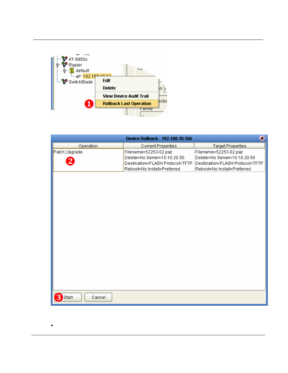 Allied Telesis ALLIEDVIEW-UM 1.6 User Manual | Page 122 / 129