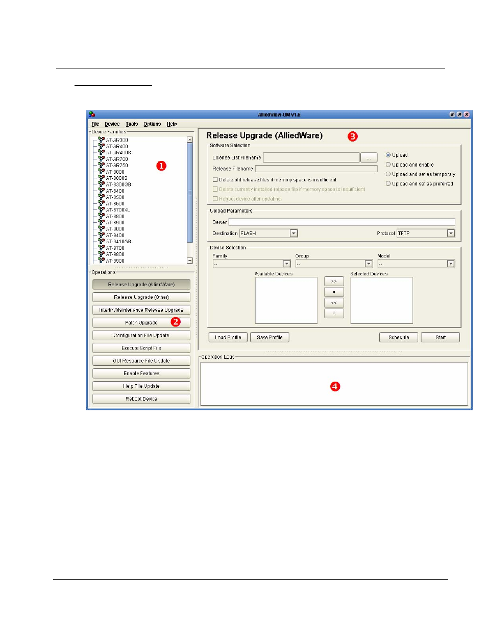 3 main window | Allied Telesis ALLIEDVIEW-UM 1.6 User Manual | Page 13 / 129