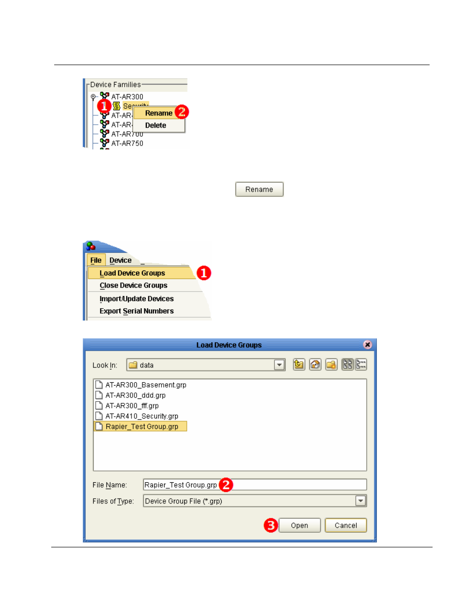 Allied Telesis ALLIEDVIEW-UM 1.6 User Manual | Page 21 / 129