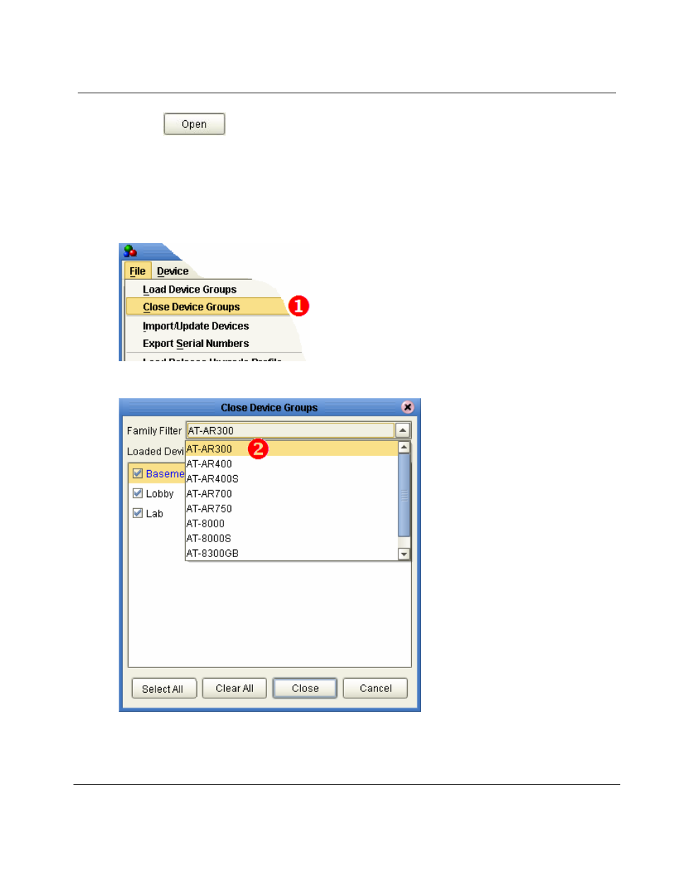 Allied Telesis ALLIEDVIEW-UM 1.6 User Manual | Page 22 / 129