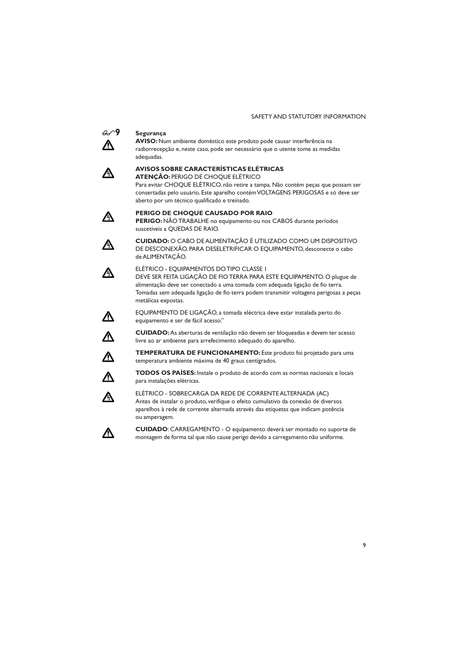 Allied Telesis AT-RPS9000 User Manual | Page 9 / 12