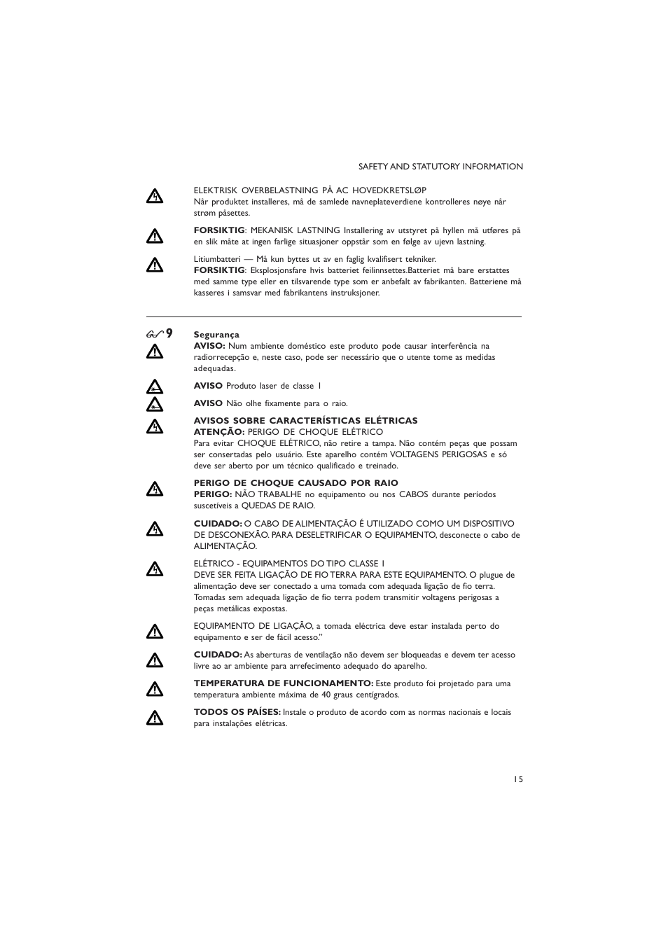 Allied Telesis AT-9800 SERIES User Manual | Page 15 / 20