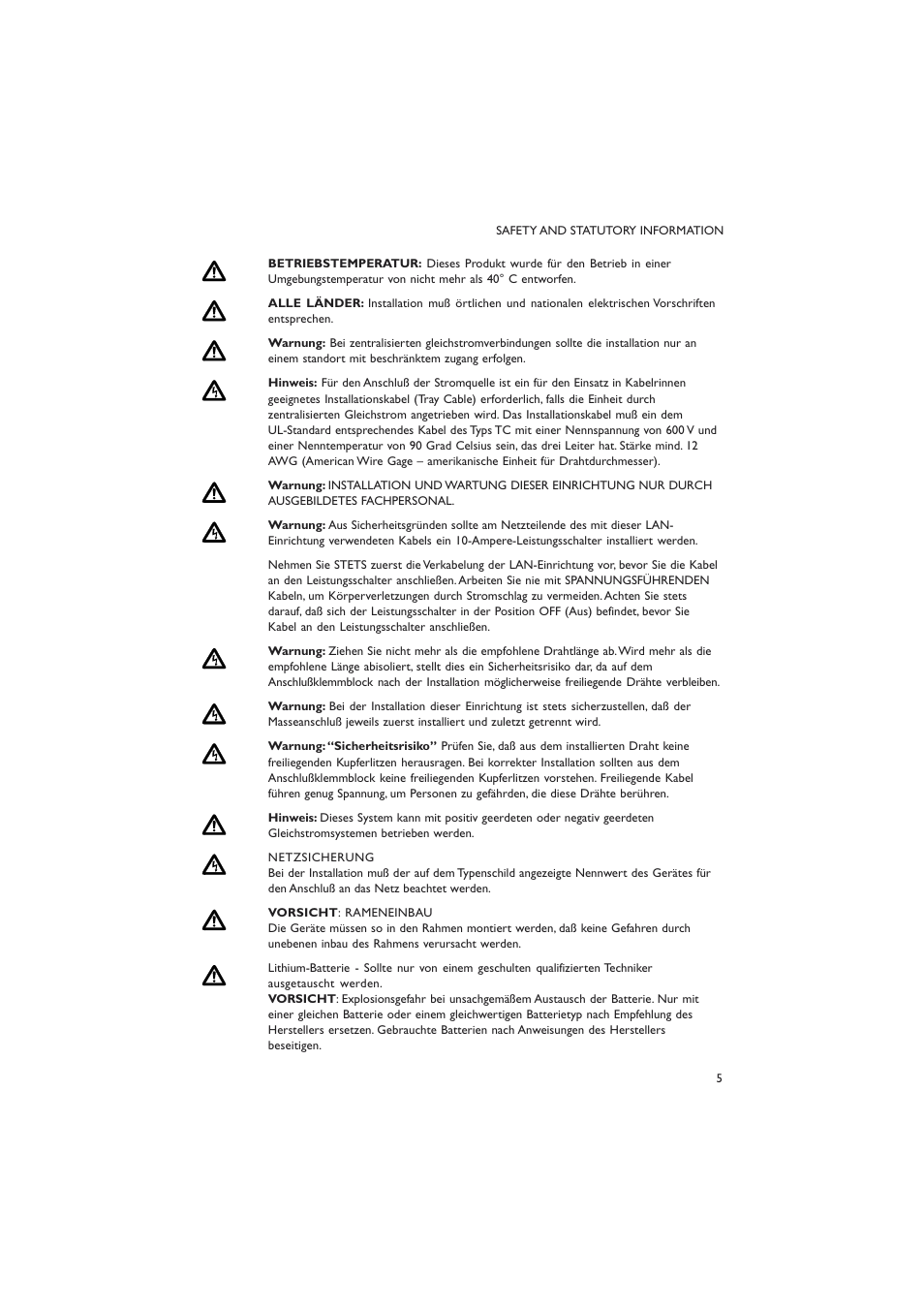 Allied Telesis AT-9800 SERIES User Manual | Page 5 / 20