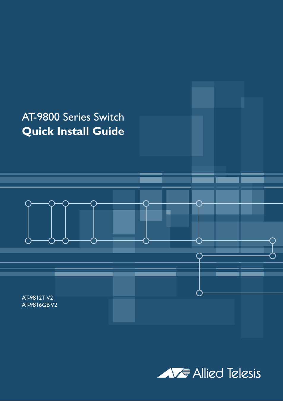 Allied Telesis AT-9800 Series Switch User Manual | 10 pages