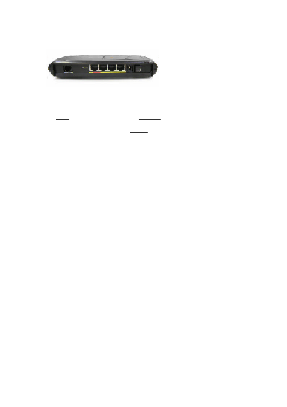 Back panel | Allied Telesis AT-AR256E User Manual | Page 4 / 13