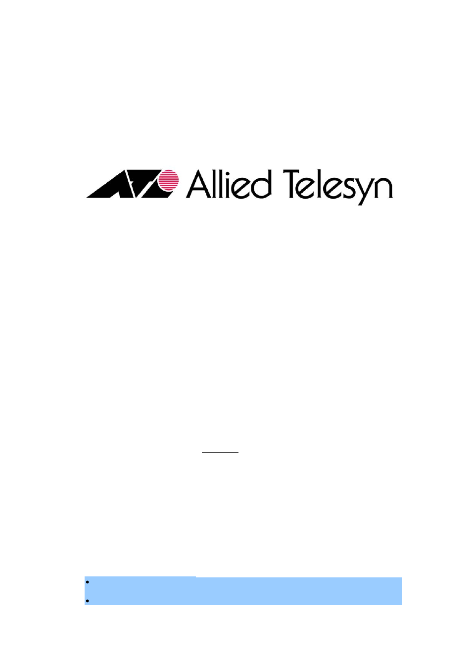 Allied Telesis AT-ARW256E User Manual | 32 pages