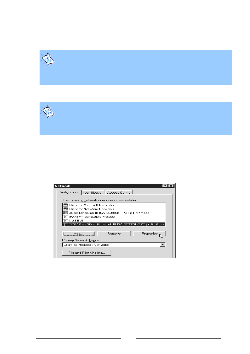 Configuring your ethernet network card, 1 for windows® 98 second edition / windows® me, 1 configuring your ethernet network card | Allied Telesis AT-ARW256E User Manual | Page 9 / 32