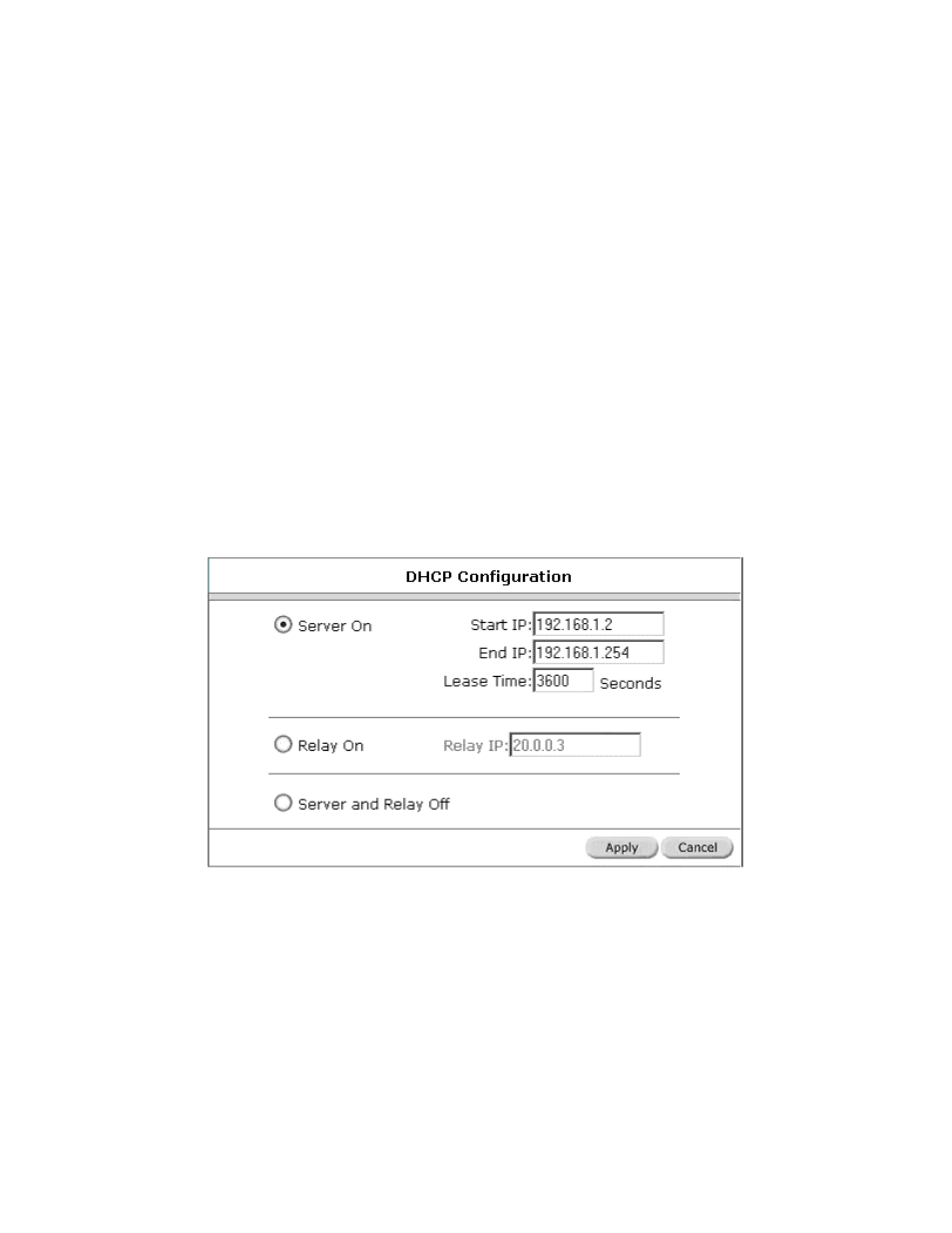 Dhcp configuration | Allied Telesis AT-ARW256E User Manual | Page 20 / 50