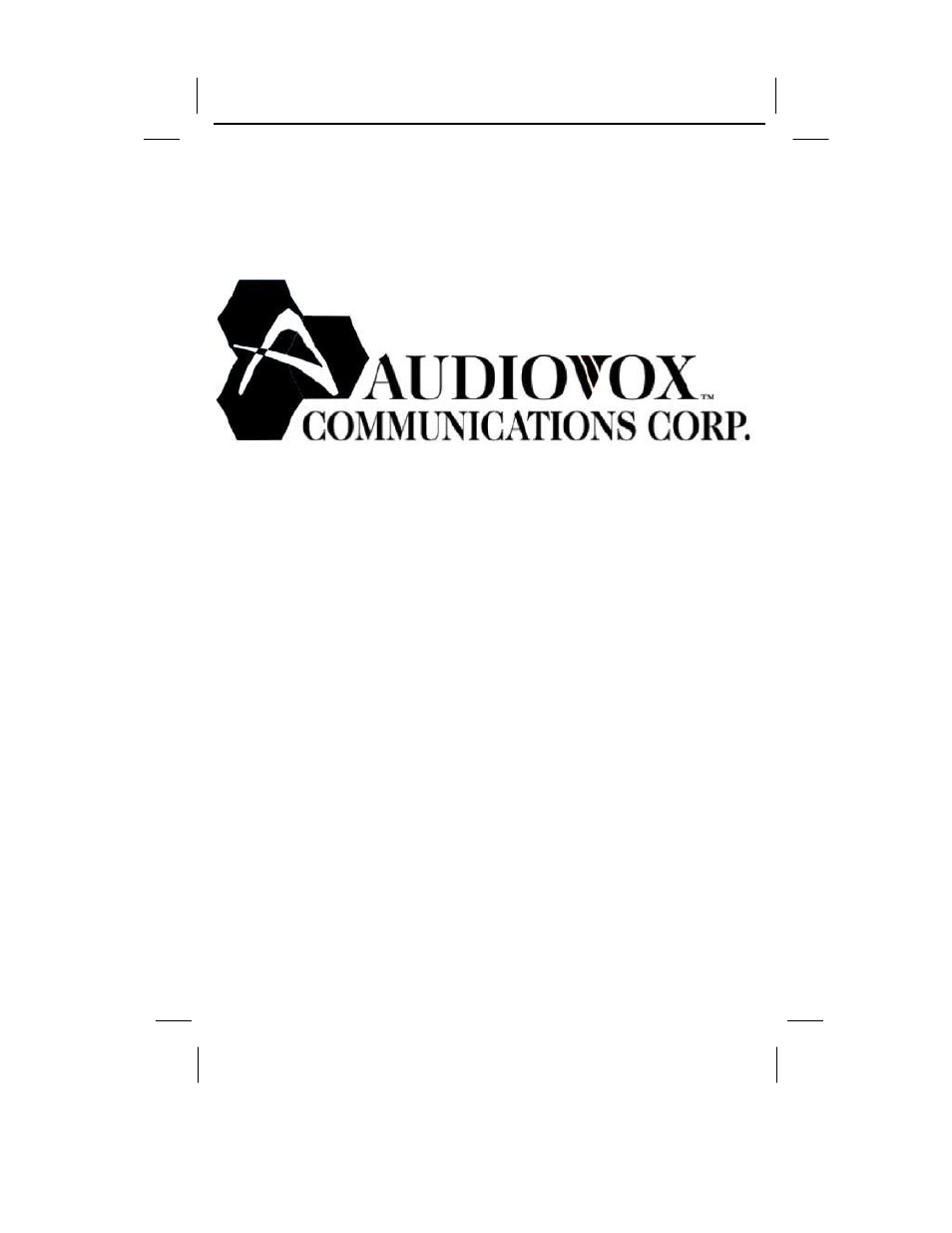 Gx2400, Owner’s manual, U.s. english version | Audiovox gx2400 User Manual | Page 17 / 17
