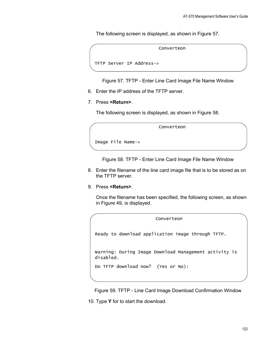 Allied Telesis AT-S70 User Manual | Page 123 / 132