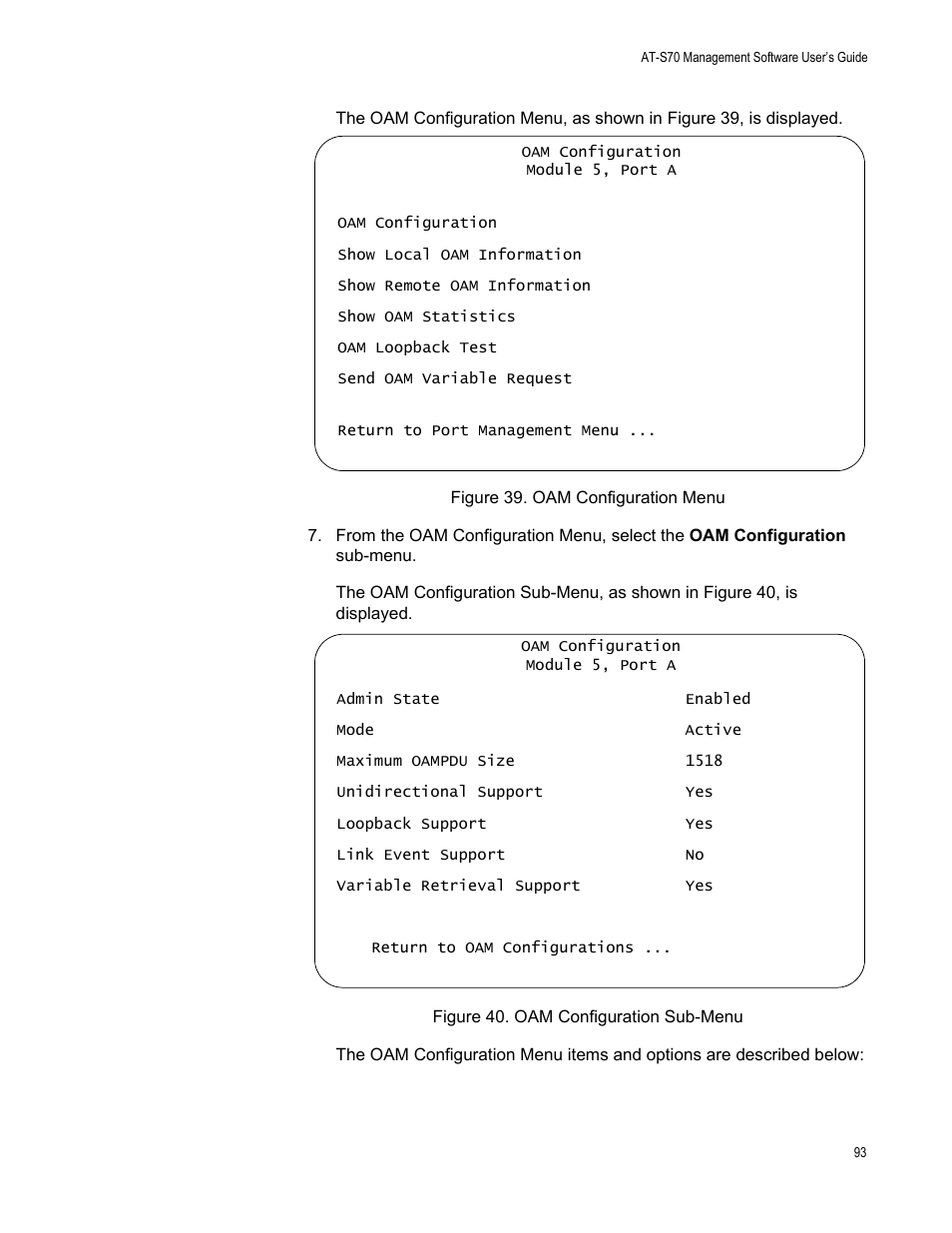 Allied Telesis AT-S70 User Manual | Page 93 / 132