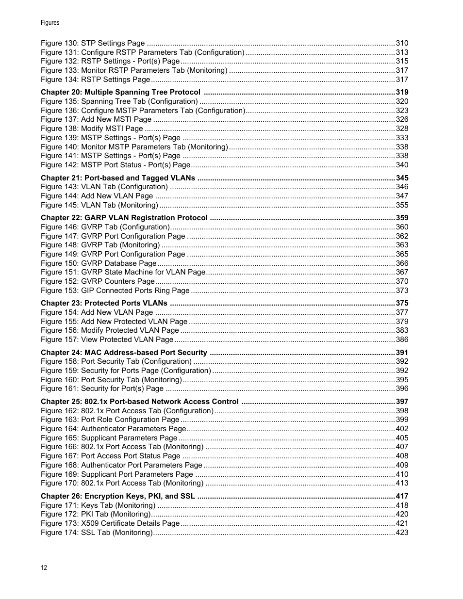 Allied Telesis AT-S63 User Manual | Page 12 / 456