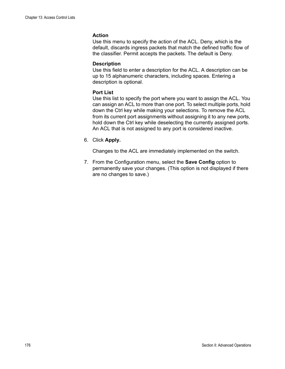 Allied Telesis AT-S63 User Manual | Page 176 / 456
