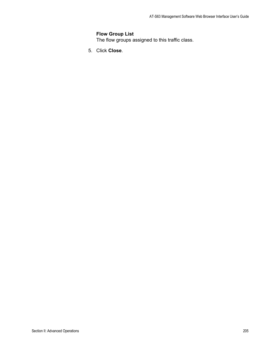 Allied Telesis AT-S63 User Manual | Page 205 / 456