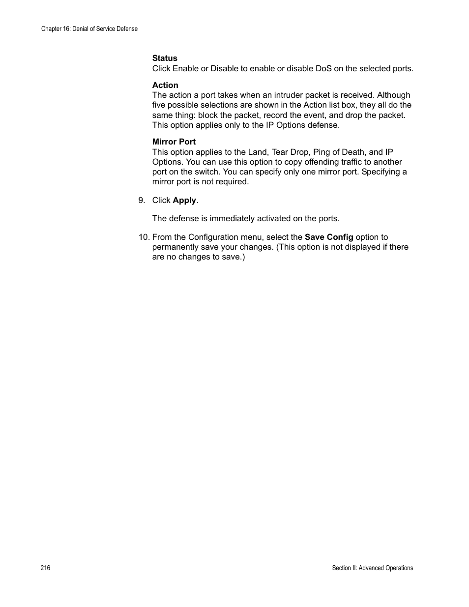 Allied Telesis AT-S63 User Manual | Page 216 / 456