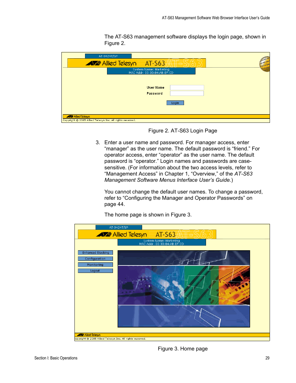 Allied Telesis AT-S63 User Manual | Page 29 / 456