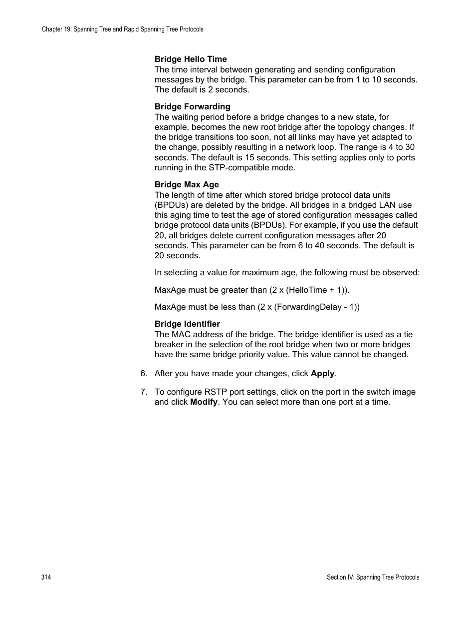 Allied Telesis AT-S63 User Manual | Page 314 / 456