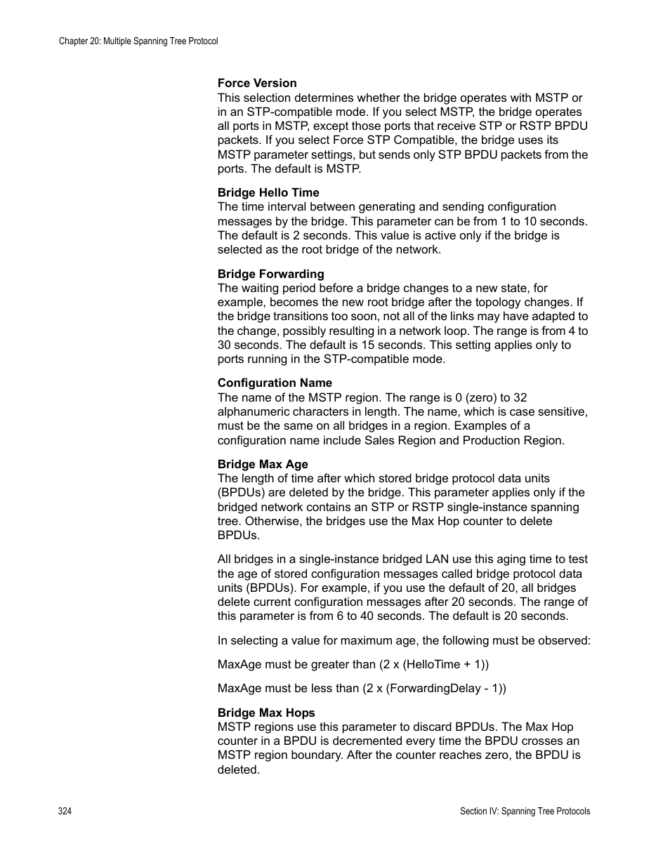 Allied Telesis AT-S63 User Manual | Page 324 / 456