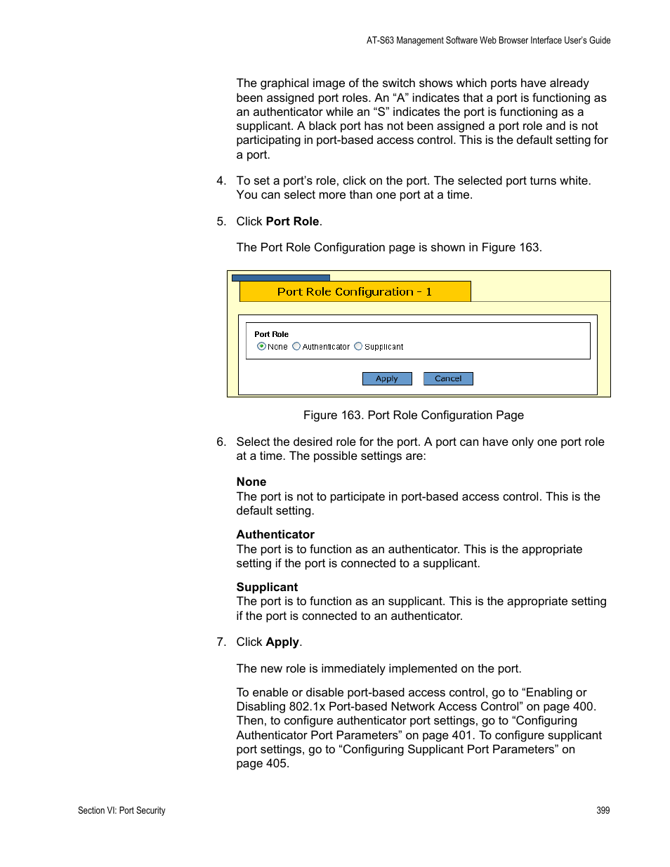 Allied Telesis AT-S63 User Manual | Page 399 / 456