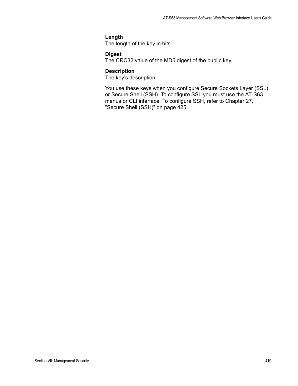 Allied Telesis AT-S63 User Manual | Page 419 / 456